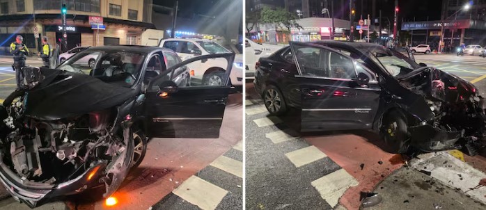 motorista-foge-de-blitz,-dirige-na-contramao-e-bate-no-canteiro-central-da-avenida-paulista